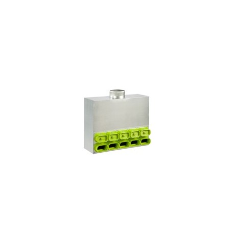 Caisson de distribution d'air insonorisé SC DN160-9 (7-AE35 2-AE55)