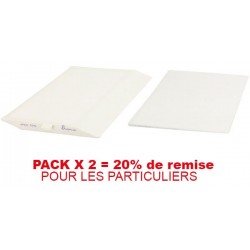 PACK 2 lots filtres ePM1 50%+IC 60% (F7(1pc)+G4(1pc)) Flair 325/400