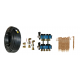 Kit Capteur Géothermique 6 Couronnes 100m DN32 