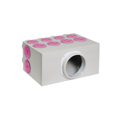 Caisson de distribution d'air Easy Renov Plus LAE48C ø160/180-8xø90 