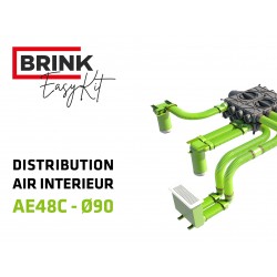 EasyKit Distribution d'air intérieur PEHD DN90