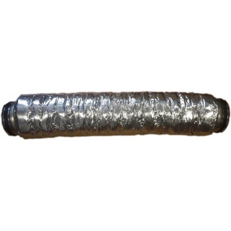 Silencieux DN160x0,5m sans laine de verre/minérale