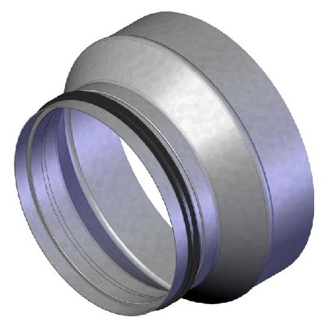 Adaptateur 250F/200M à joint (Métal)